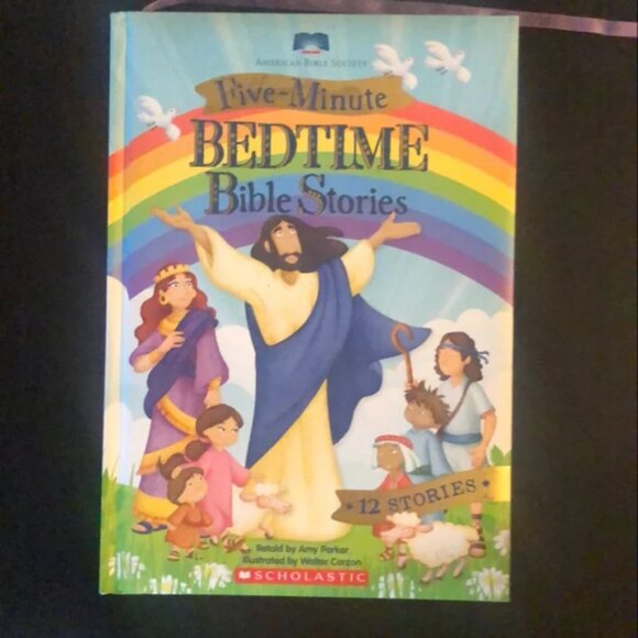 Five-Minute Bedtime Bible Stories   -   Hardcover Book - Picture 1 of 6